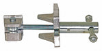 Tailgate Latch Assembly Silver Aluminum
