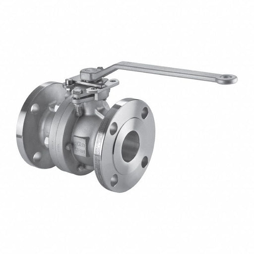 Manual 2-Way Ball Valve Flange 316 SS