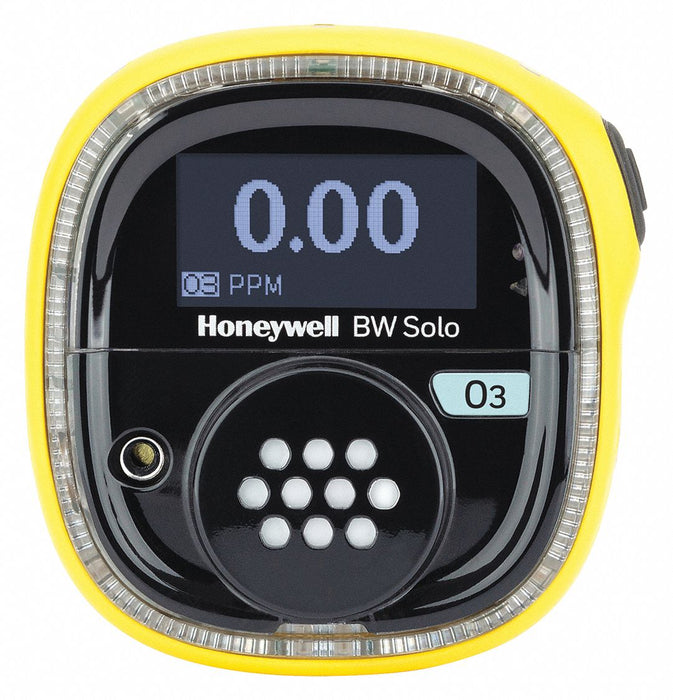 Single Gas Detector Black/Yellow 2-5/8 H