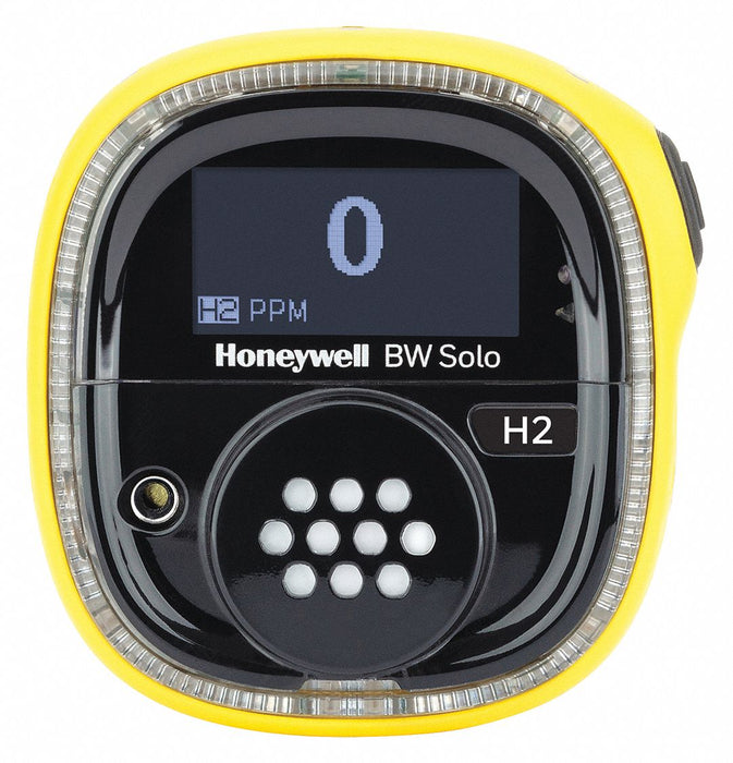 Single Gas Detector Black/Yellow 2-5/8 H