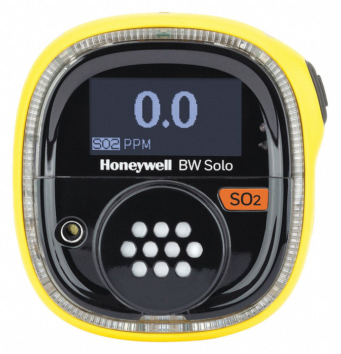 Single Gas Detector Black/Yellow 2-5/8 H