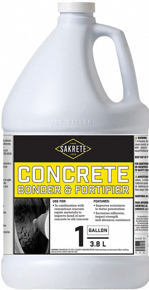 Concrete Bonder and Fortifier Jug 1 gal