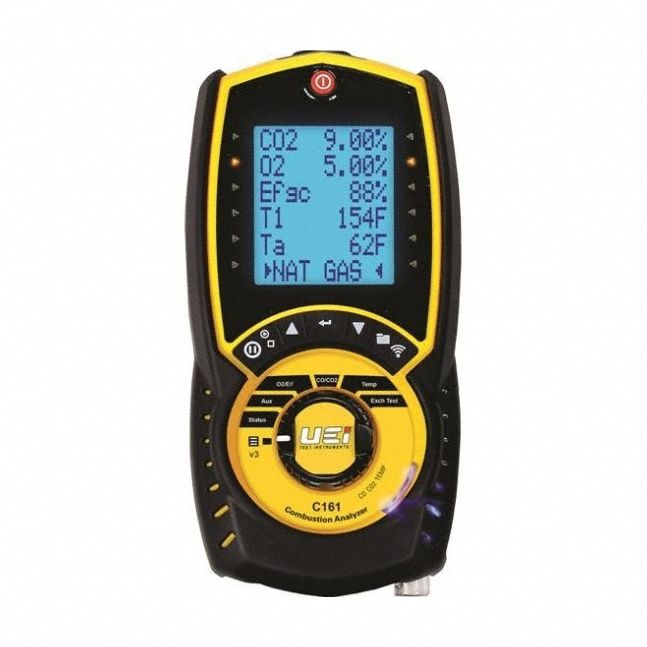 Combustion Analyzer 32to113F 21% v/vO2