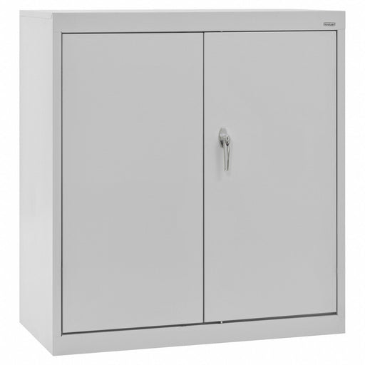Shelving Cabinet Gray Cap. 180 lb Keyed