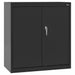 Shelving Cabinet Black Cap. 180 lb Keyed