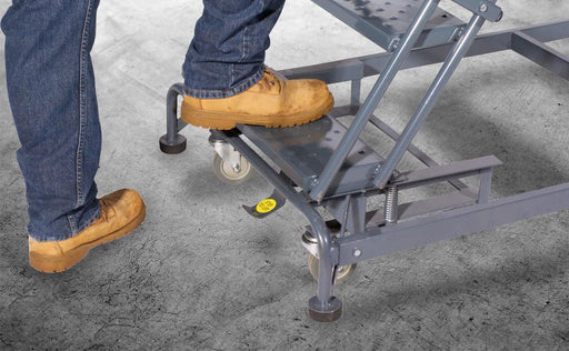 Rolling Ladder Steel 100 in.H