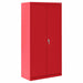 Storage Cabinet Medium Duty Red 180 lb