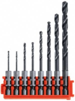 Titanium Drill Bit Set High Speed Steel