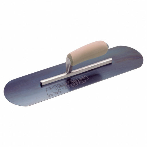 Pool Trowel 20 L Blue Steel Round