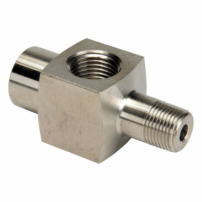 Gauge Adapter Steel 1/2 Gauge Port