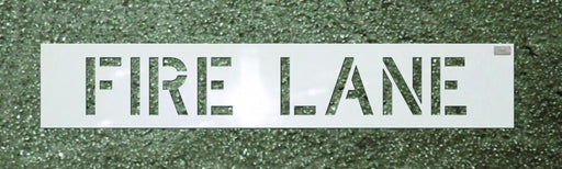 Stencil Fire Lane 12 x 9 In.