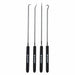 Hook/Pick Set Steel Knurled 9 3/4 L PK4