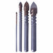 Glass and Tile Drill Set Spiral Flute