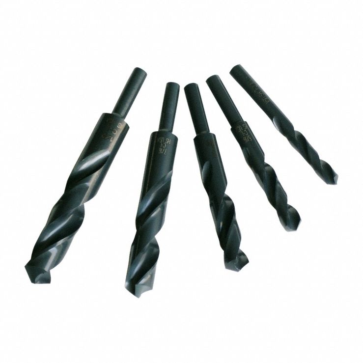 Reduced Shank Drill Set RH Steam Oxide