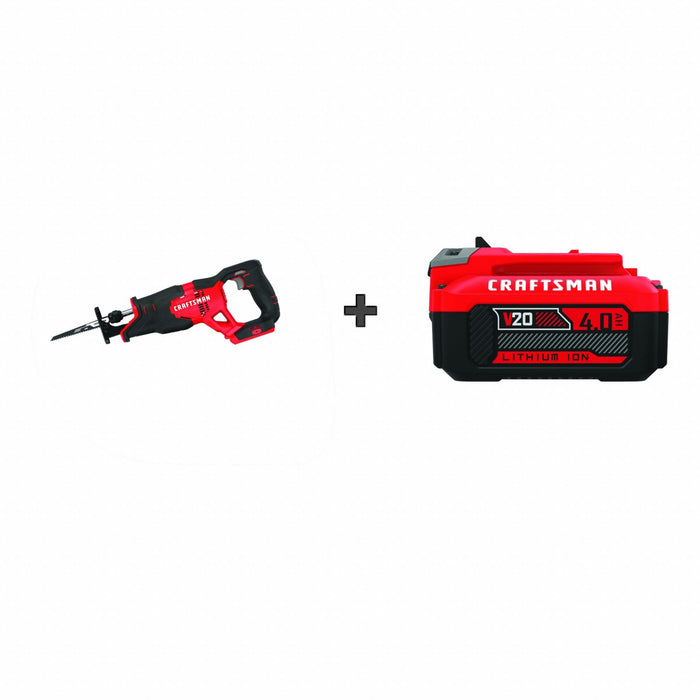 CRAFTSMAN 20V MAX RECIP SAW (TOOL ONLY)
