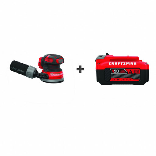 CRAFTSMAN 20V MAX RANDOM ORBIT SANDER