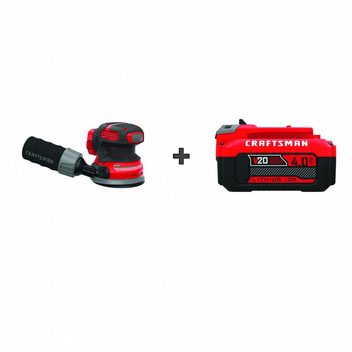 CRAFTSMAN 20V MAX RANDOM ORBIT SANDER