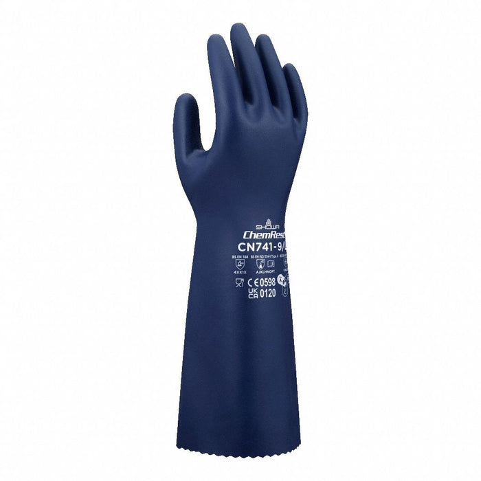 ChemResistantGloves Blu Pnked 2XL 11 PR