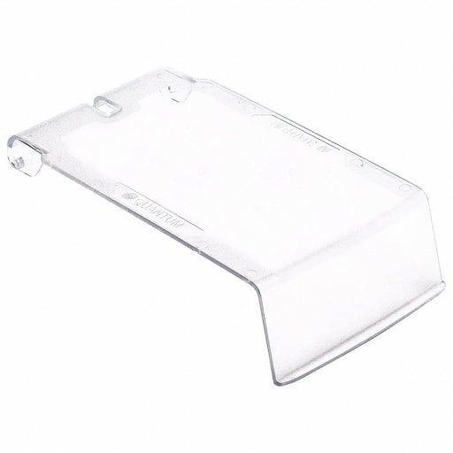 Lid 3.5 in W Plastic Clear