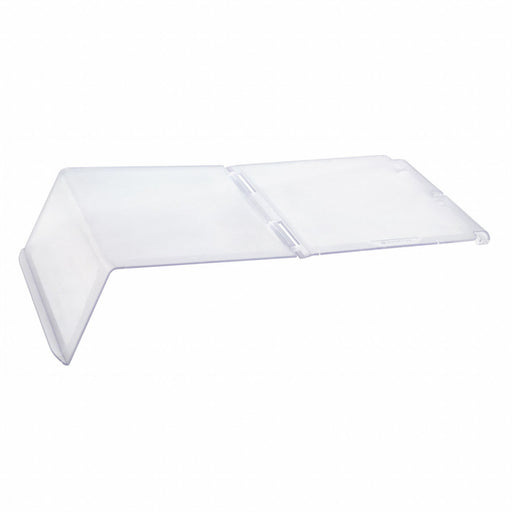 Lid 6.5 in W Plastic Clear
