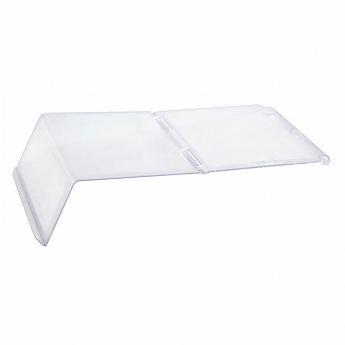 Lid 6.5 in W Plastic Clear