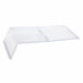 Lid 6.5 in W Plastic Clear