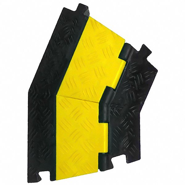 Cable Protector Hinged Rubber Right Turn