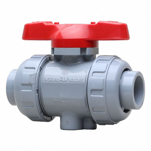 Manual 2-Way Ball Valve Socket CPVC