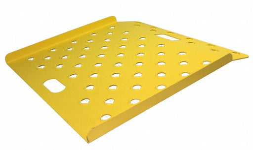 Curb Ramp Alum. Yellow 26 in W 18 in L