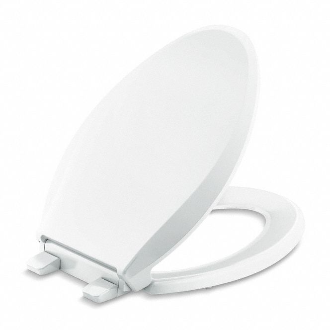 ToiletSeat Wht 14.1875inW 18.0625inH
