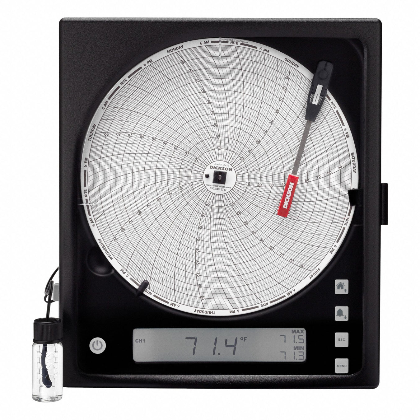 Circular Chart Recorders 8 dia.