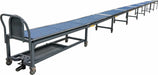 Extendable Conveyor Table Gray 63 ft L