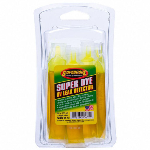 A/C Leak Detection Dye .25 Oz PK12
