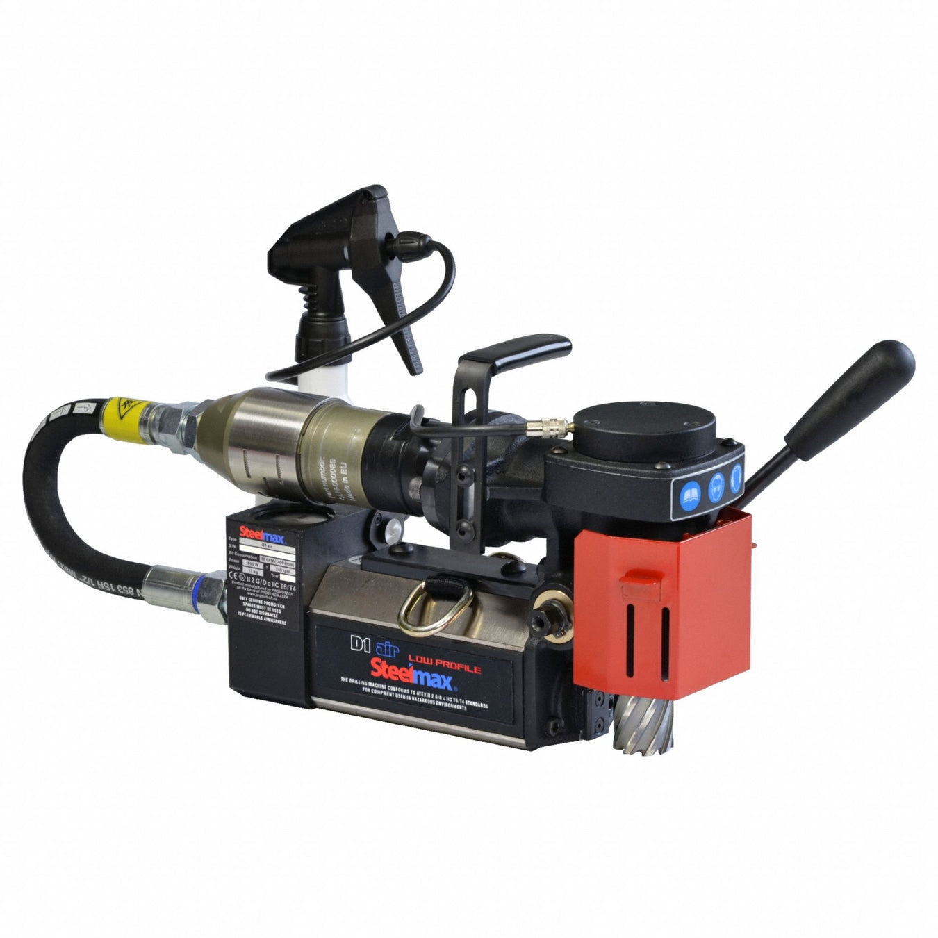 Air-Powered Magnetic Drills