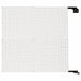 48 x 48 XtraWall HDF Pegboard White