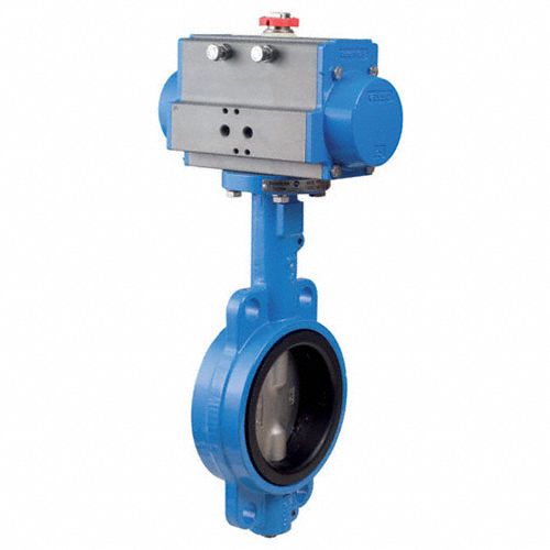 Pneumatically Actuated Butterfly Valve