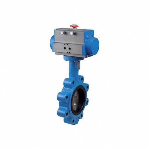 Pneumatically Actuated Butterfly Valve