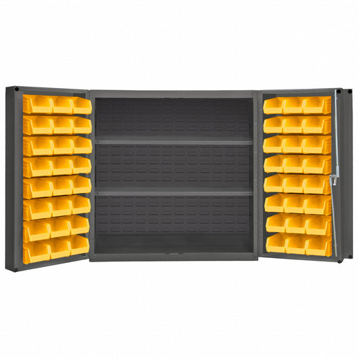 Bin Cabinet 36 x36 x24 Gray 48YlwBns