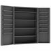 Bin Cabinet 72 x48 x24 Gray 0Bns