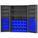 K4912 Bin Cabinet 72 x48 x24 Gray 84BlueBns