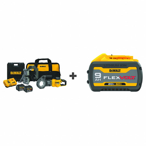 Pipe Threading Machine 60V Bonus Battery