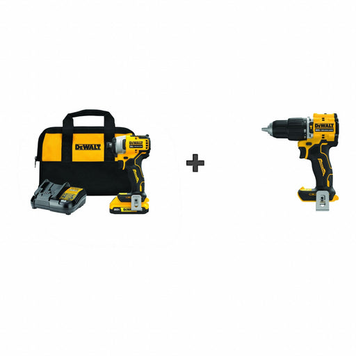 DEWALT 20V MAX ATOMIC IMPACT DRIVER 2AH