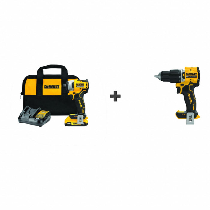 DEWALT 20V MAX ATOMIC IMPACT DRIVER 2AH