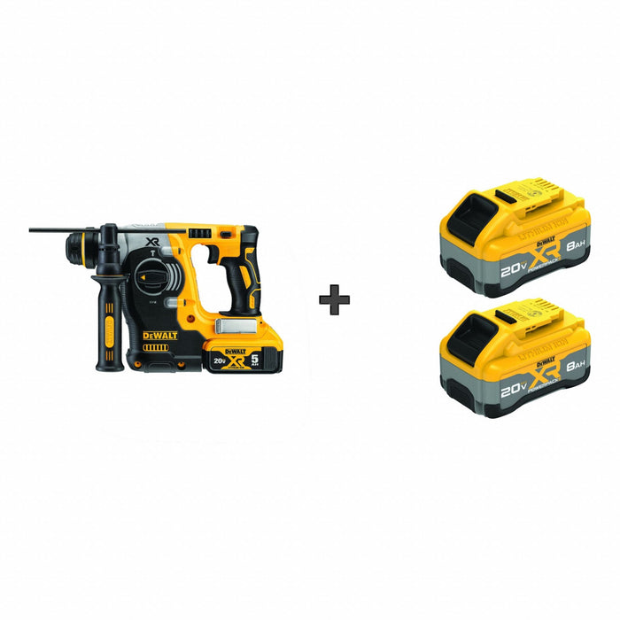 DEWALT 20V SDS Hamme BONUS BATTERY 2PK