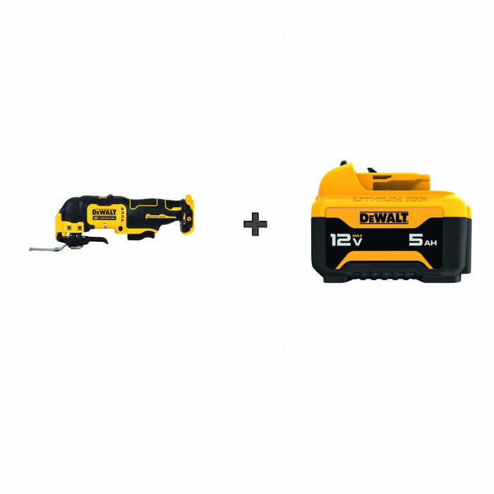 DEWALT 12V Multi Tool BONUS BATTERY