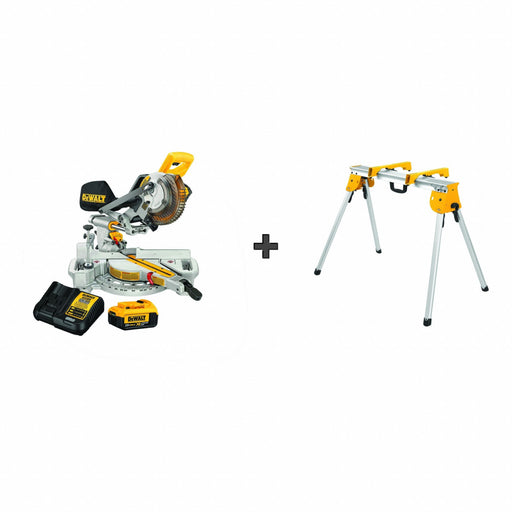 Cordless Miter Saw Kit 3750 RPM 20.0VDC