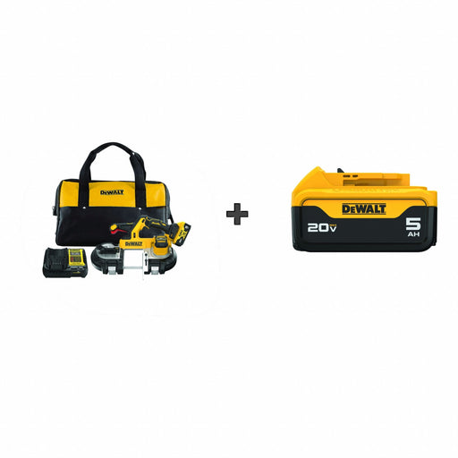 DEWALT 20V Band Saw Kit BONUS BATTERY