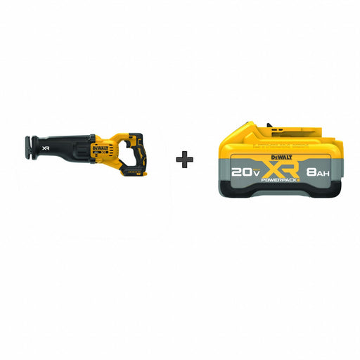 DEWALT 20V Recip Saw BONUS BATTERY