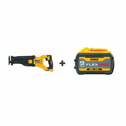 Cordless Recip Saw 60V BONUS BATTERY