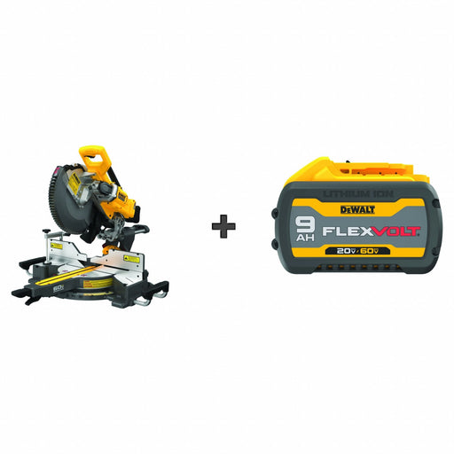 Cordless Miter Saw 12  BONUS BATTERY